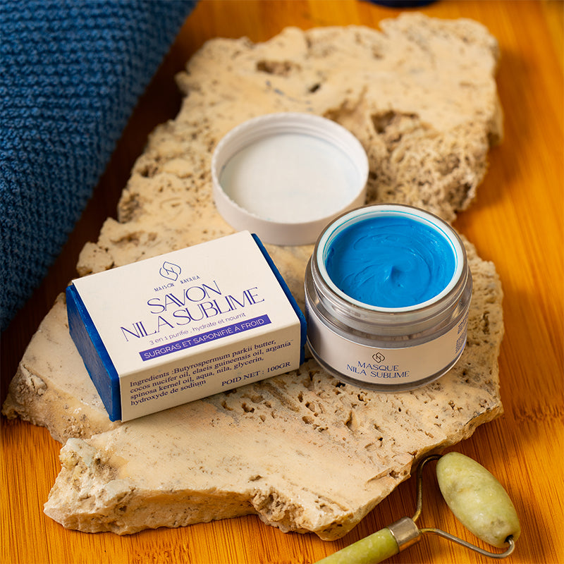 Rituel Masque et Savon Nila Sublime-White Edition